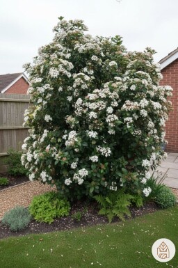Viburnum tinus buske