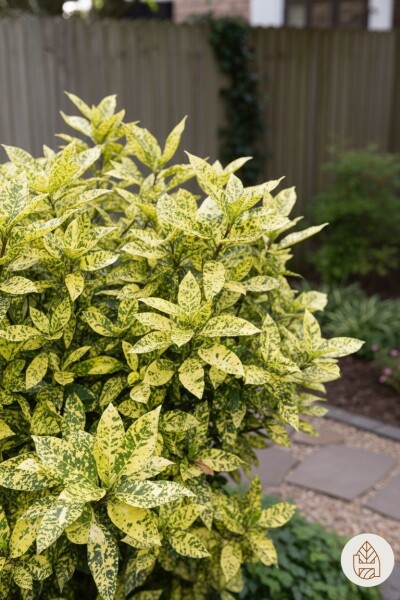 Aucuba japonica 'Crotonifolia' buske 30-40 cm