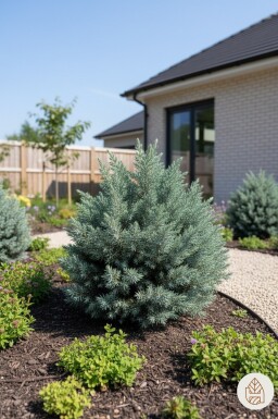 Juniperus squamata 'Blue Star' buske 40-45 cm