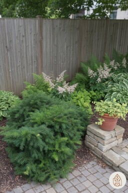 Taxus baccata 'Repandens' buske C2