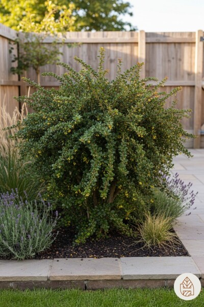 Berberis verruculosa buske