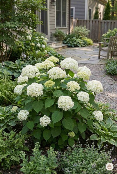 Hydrangea arborescens 'Annabelle' buske 40-50 cm