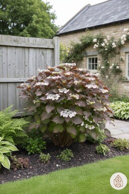 Hydrangea aspera 'Hot Chocolate' buske 60-80 cm