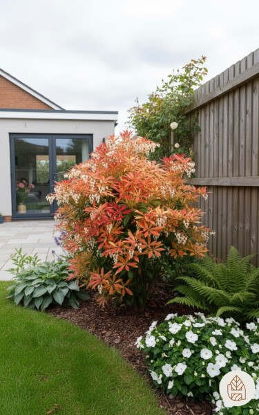 Pieris 'Forest Flame' buske 25-30 cm