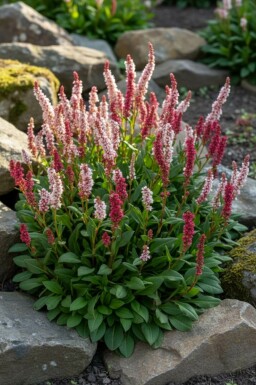 Alpormrot Persicaria affinis 'Kabouter' 5-10 i kruka P9 Persicaria affinis 'Kabouter'