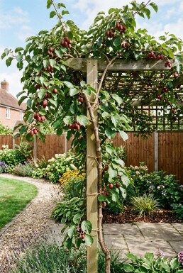 Actinidia arguta 'Ken's Red' Uppstammad