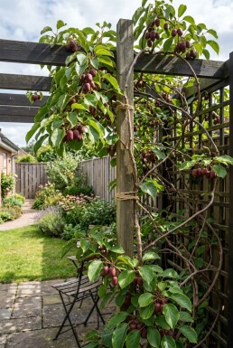 Actinidia arguta 'Ken's Red' Uppstammad