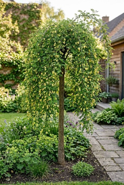 Caragana arborescens 'Pendula' halvstam 120 cm C10