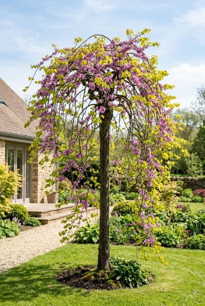 Cercis canadensis 'Golden Falls' uppstammad 175-200 cm C10
