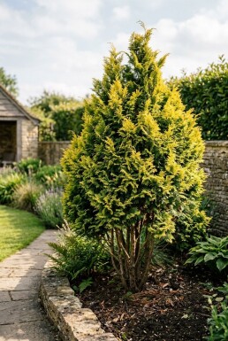 Chamaecyparis lawsoniana 'Ivonne' Buske