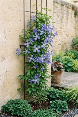 Clematis 'Blekitny Aniol' Stok
