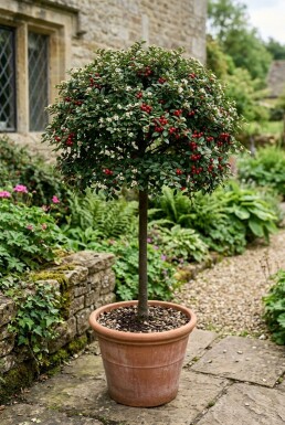 Cotoneaster dammeri 'Winter Jewel' på stam