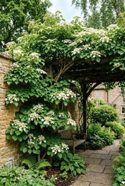 Hydrangea anomala subsp. petiolaris Skärm