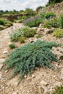 Juniperus horizontalis 'Wiltonii' buske