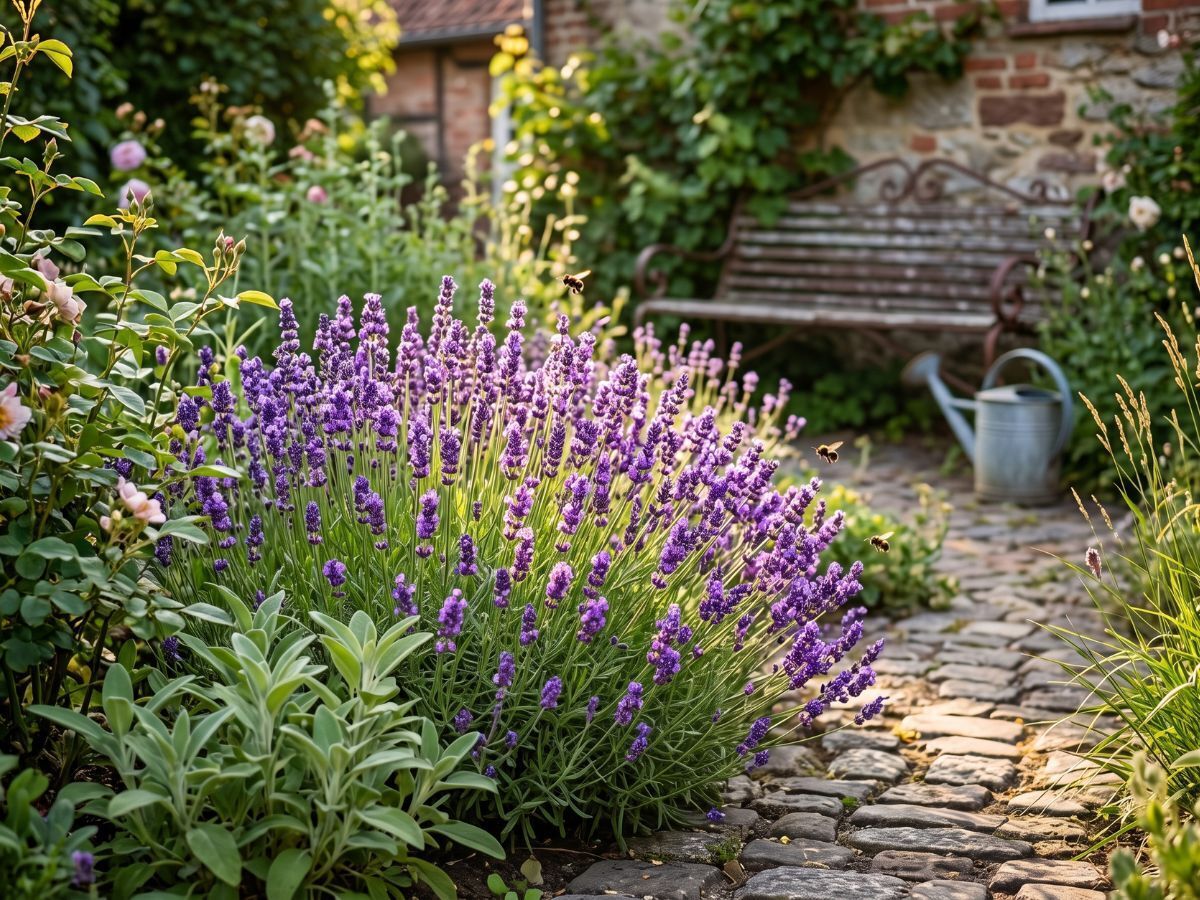 Vad får inte stå bredvid lavendel?