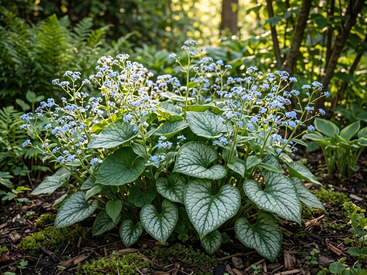 Hur bred blir Brunnera macrophylla?