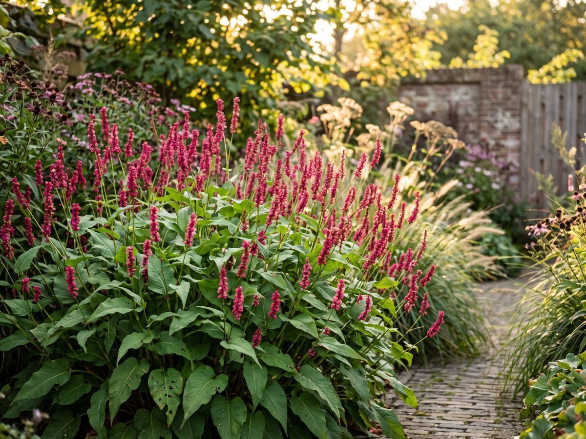 Var är det bästa växtläget för Persicaria polymorpha?