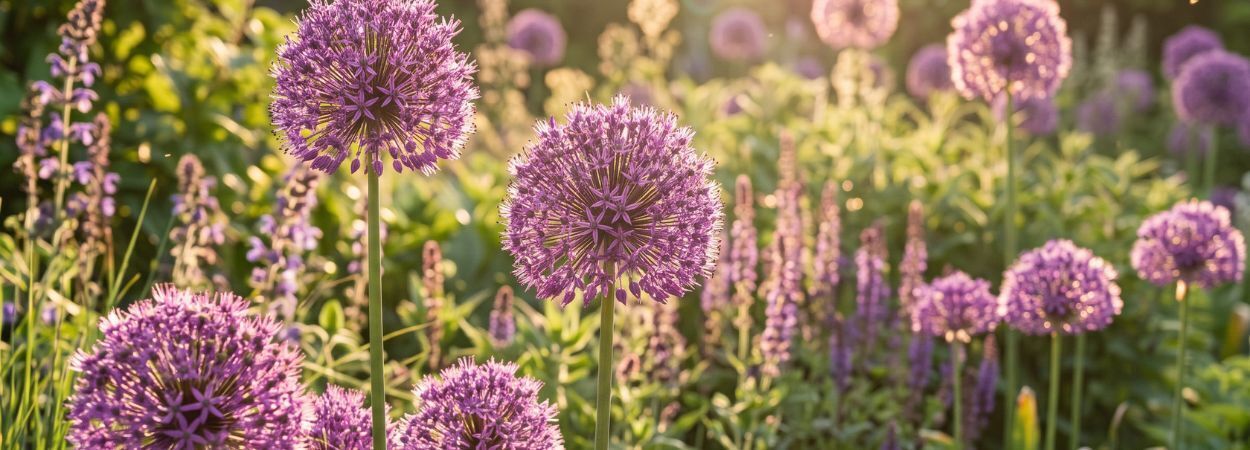 Var är den bästa växtplatsen för prydnadslök (Allium)?
