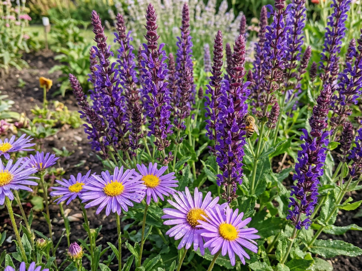 Topp 5 lila perenner image