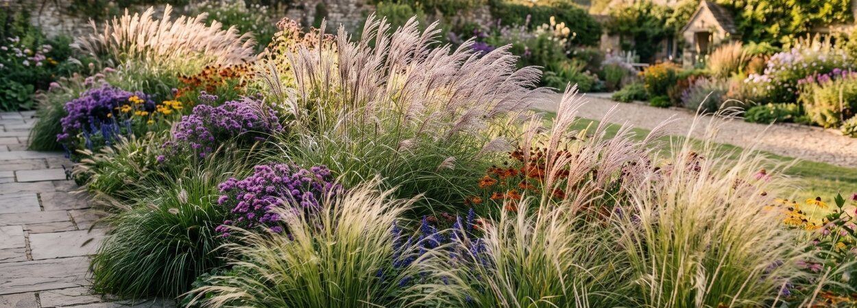 Vilka prydnadsgräs passar i blomlådor?