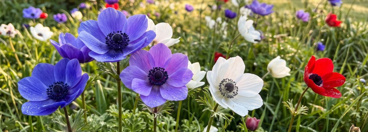 Vad trivs anemoner inte med?