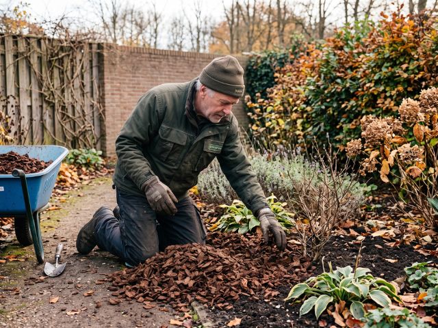 Skydda nyplantering mot frost